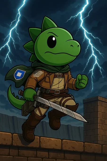 TIMI the warrior under lightning